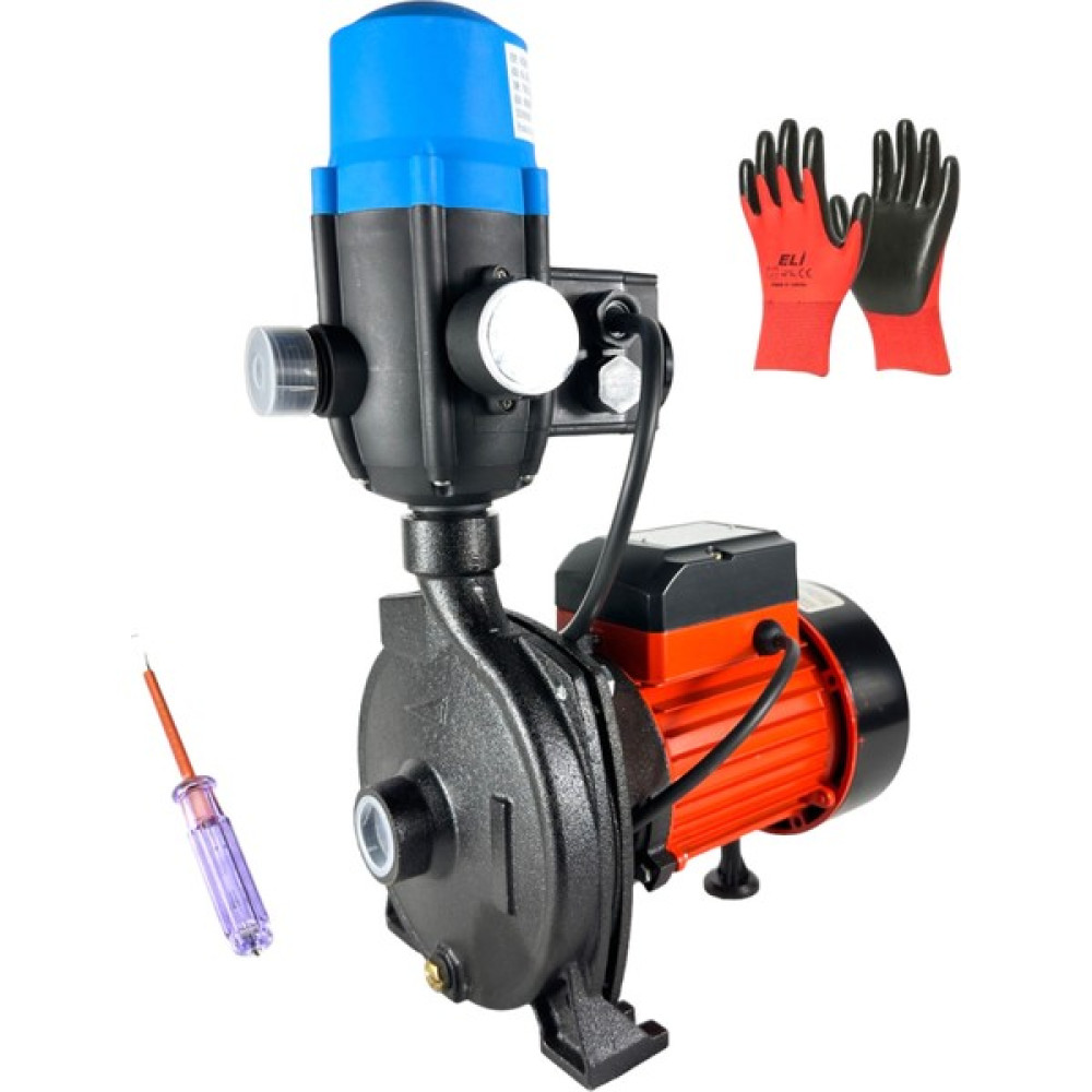 Bull Head 36 M Dik Basar CPM-158 Paket Hidrofor Hidromat Salyangoz Pompalı Elektrikli Santrifüj Su Pompası 1'' Su Motoru Fiyatı