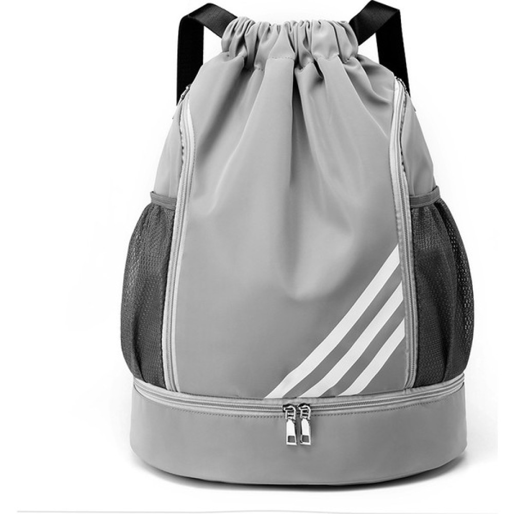 Bulletion Oxford Kumaş Büzme Ipli Çanta Ipli Cep Sırt Çantası Büyük Kapasiteli Spor Futbol Çantası Basketbol Çantası Açık Hava Spor Dağcılık Çantası (Yurt Dışından) - Açık Gri Oto Boyaları Fiyatı