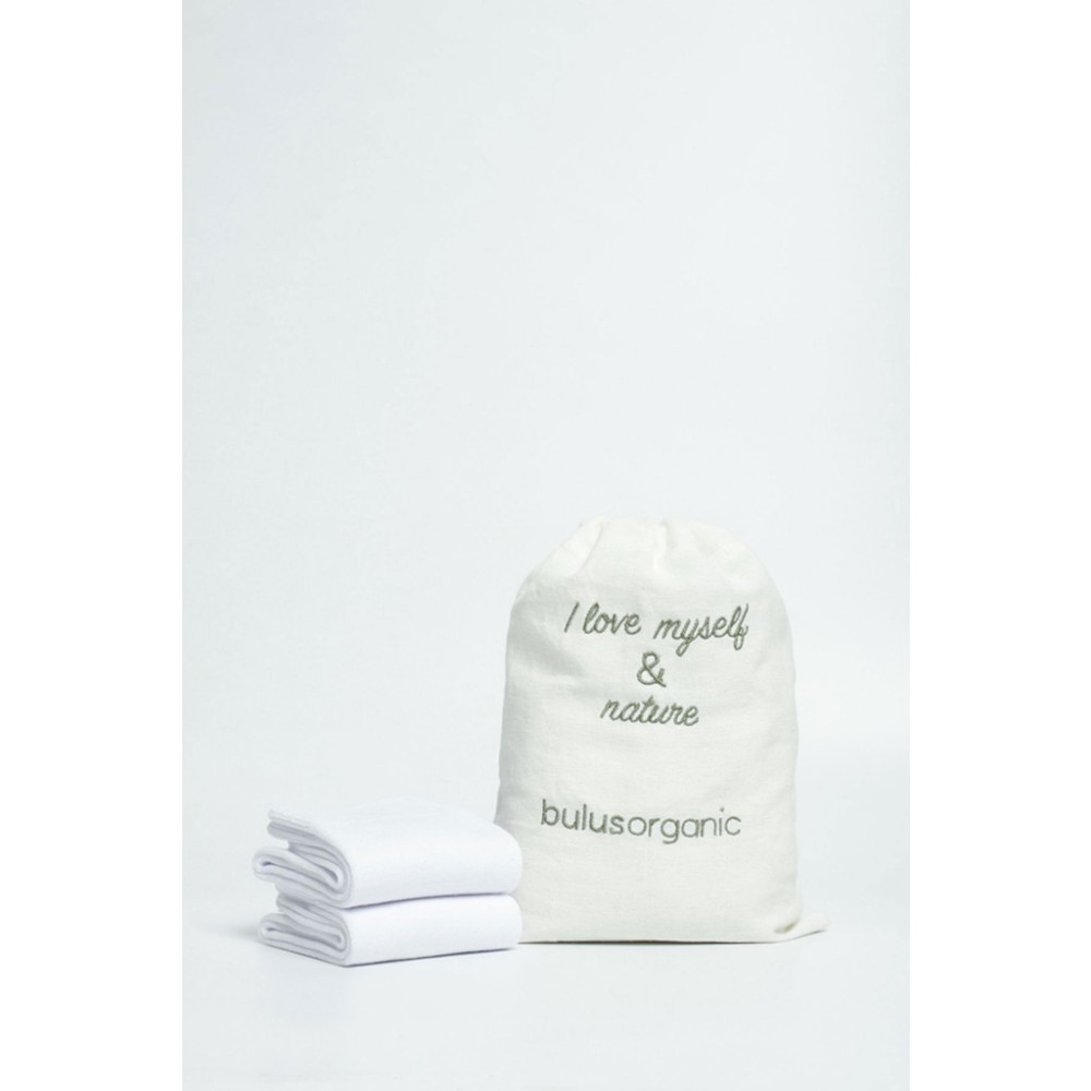 Buluş Organic 2'li Beyaz Viskon Kadın Soket Çorap Soket Çorap Fiyatı
