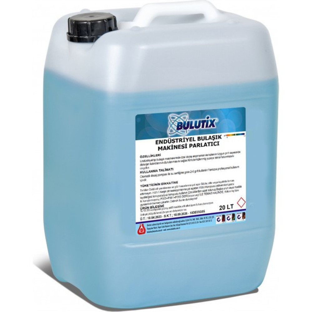 Bulutix Endüstriyel Bulaşık Makinesi Parlatıcı 20 lt Premium Bulaşık Yıkama Fiyatı