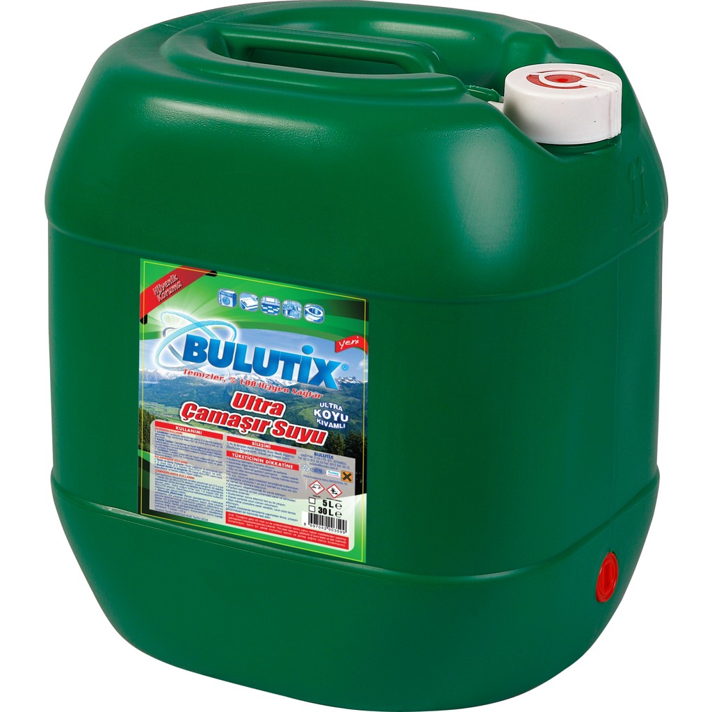 Bulutix Ultra Çamaşır Suyu Kıvamlı Yoğun Extra Klor 30 kg - 30 lt Çamaşır Yıkama Fiyatı