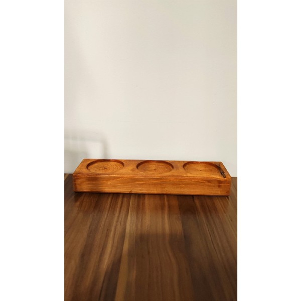 Bümay Home 3lü Ahşap Stand Banyo Mutfak Düzenleyici Saklama Kapları Fiyatı