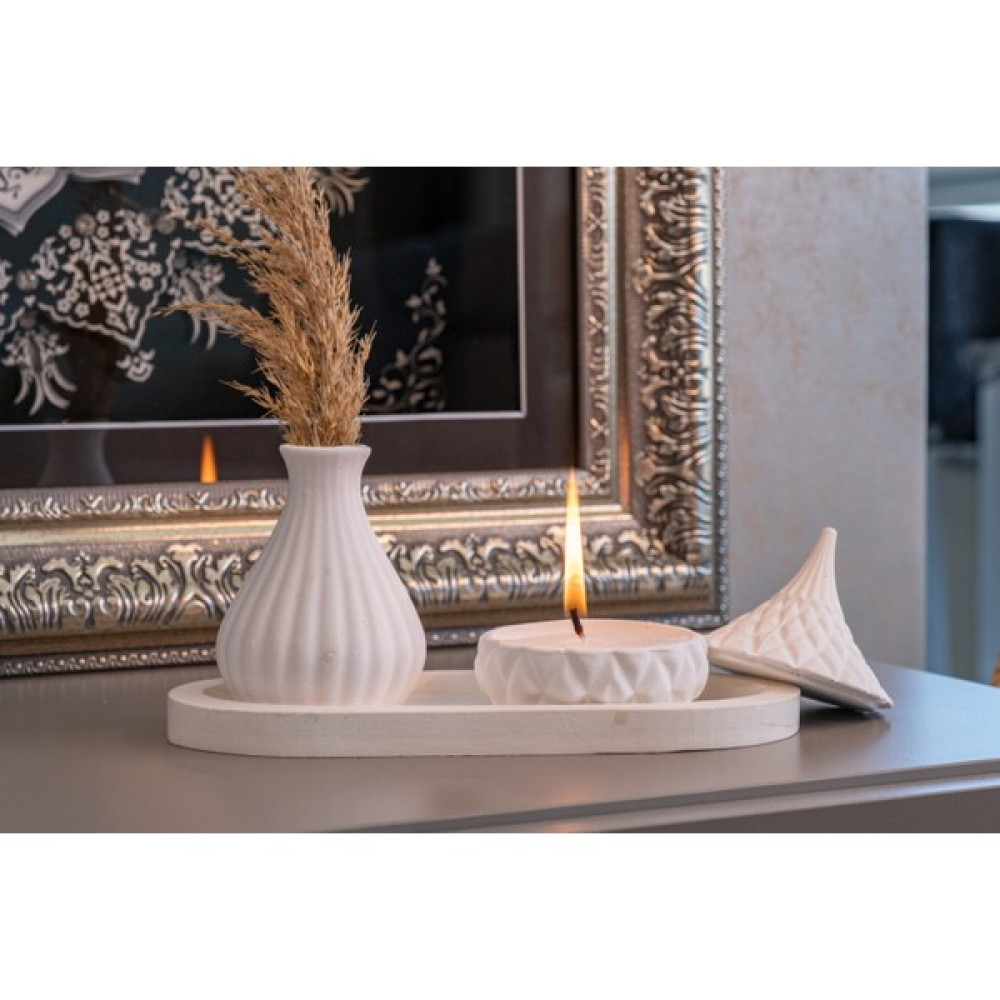 Bümay Home Standlı Vazo Mum Set Dekoratif Set Ocean Kokulu Mum(çiçek Dahil değildir ) - Kokulu Mum Dekoratif Mum Fiyatı