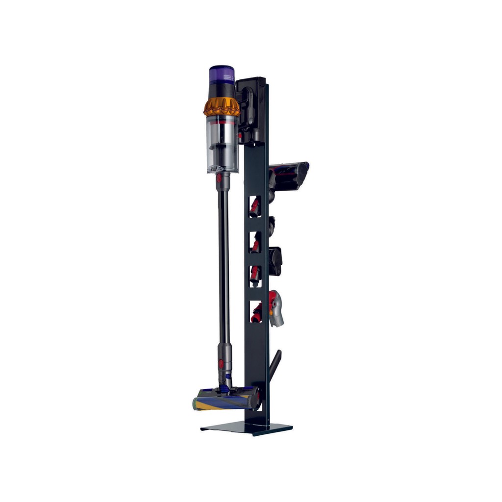 Bumech Dyson Uyumlu Şarjlı Süpürge Standı Antrasit Renk Kare Taban Aksesuarı Metal Dayanıklı Diğer Fiyatı