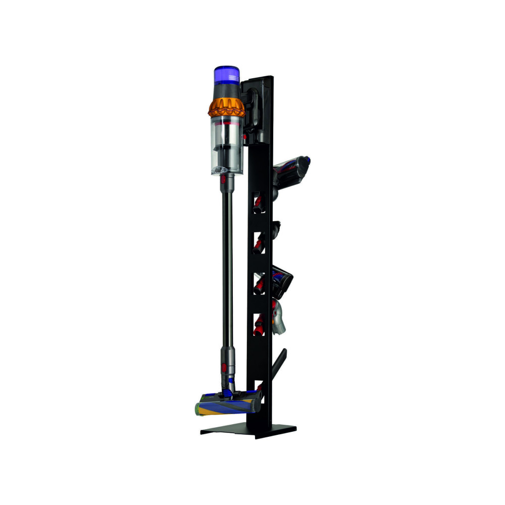 Bumech Dyson Uyumlu Şarjlı Süpürge Standı Siyah Renk Kare Taban Elektrikli Süpürge Aksesuarları Fiyatı