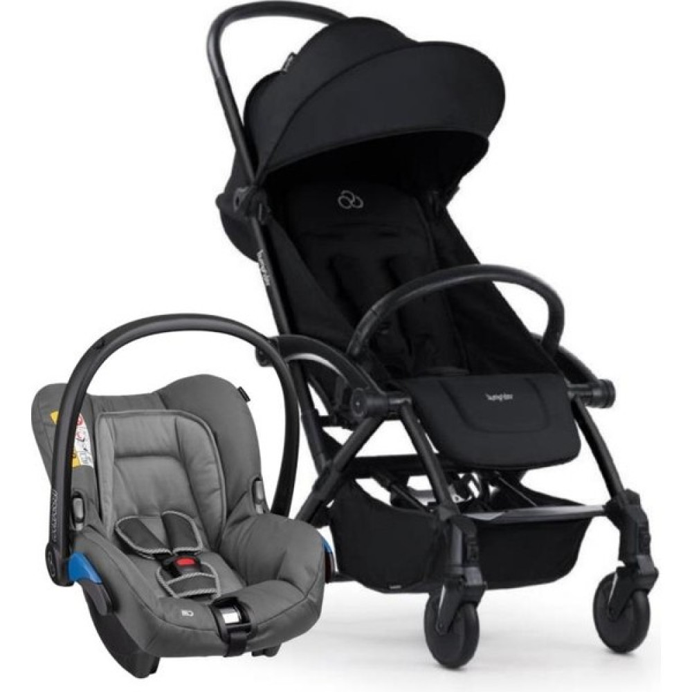 Bumprider Connect 3 Bebek Arabası Black-Black Travel Set Citi-2 Grey - Gri-Siyah Bebek Arabası-Puset Aksesuarları Fiyatı