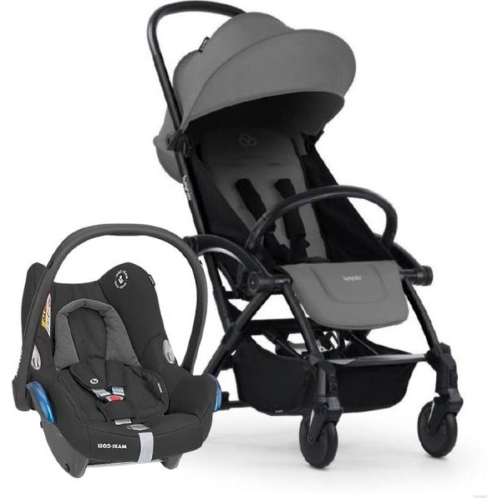 Bumprider Connect 3 Bebek Arabası Black-Grey Travel Set Cabriofix Black - Siyah - Gri Bebek Arabası-Puset Aksesuarları Fiyatı