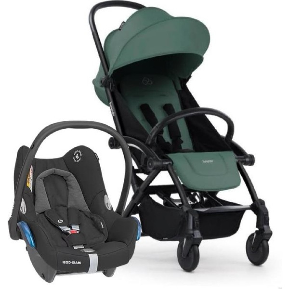 Bumprider Connect 3 Bebek Arabası Black-Olive Travel Set Cabriofix Black - Siyah Bebek Arabası-Puset Aksesuarları Fiyatı