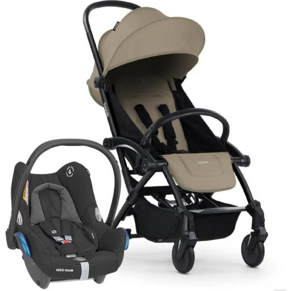 Bumprider Connect 3 Bebek Arabası Black-Sand Travel Set Cabriofix Black - Siyah Bebek Arabası-Puset Aksesuarları Fiyatı