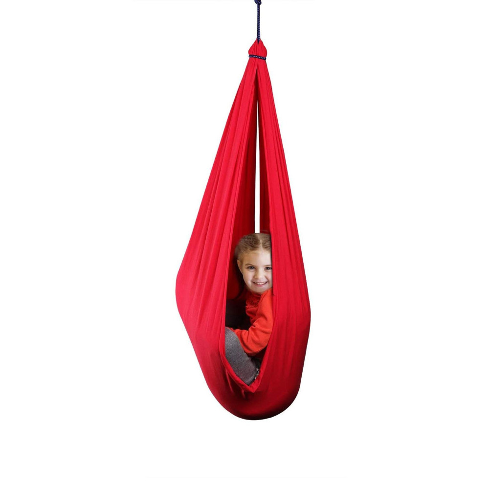 Bundeba Yoga Swing Kırmızı Salıncak Duyusal Salıncak Çocuk Aktivite Gelişim Salıncağı Dış Mekan & Bahçe Oyuncakları Fiyatı