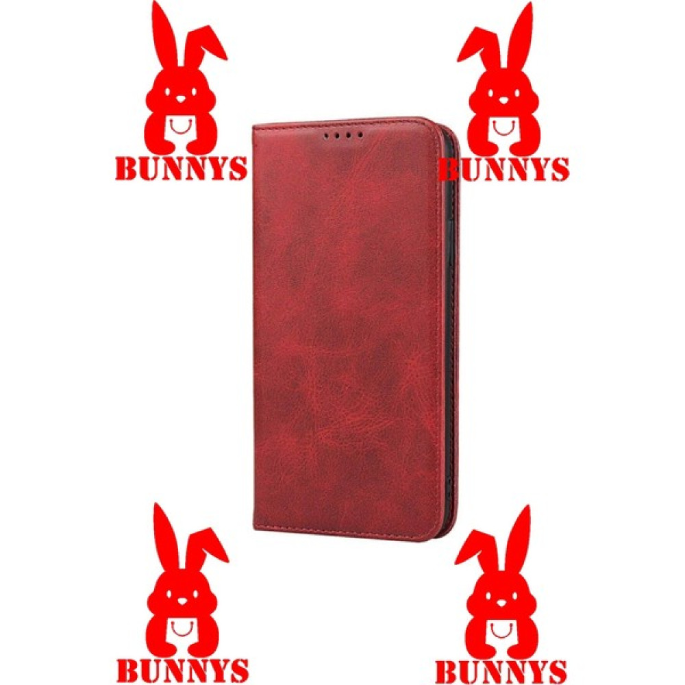 Bunnys Samsung Note 10 Plus Hakiki Deri Cüzdan Kılıf El Yapımı Kartvizit Para Bölmeli Kılıf - Kırmızı Cep Telefonu Kılıfı Fiyatı