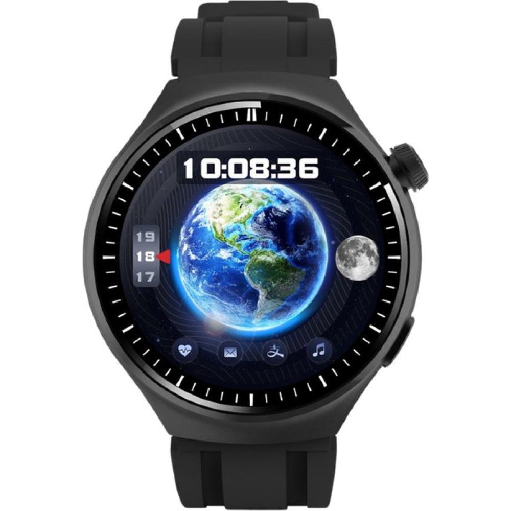 Bunnys Samsung Uyumlu Akıllı Saat Gs4 Pro Konuşma Özellikli Tüm Telefonlara Uyumlu - 46 mm - Siyah Akıllı Saat Fiyatı