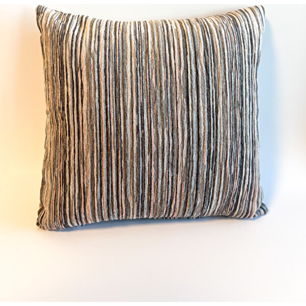 Buntera Home Dekoratif Çizgili Kırlent Kılıfı - 44 x 44 cm - Renkli Kırlent / Mobilya Yastığı Fiyatı