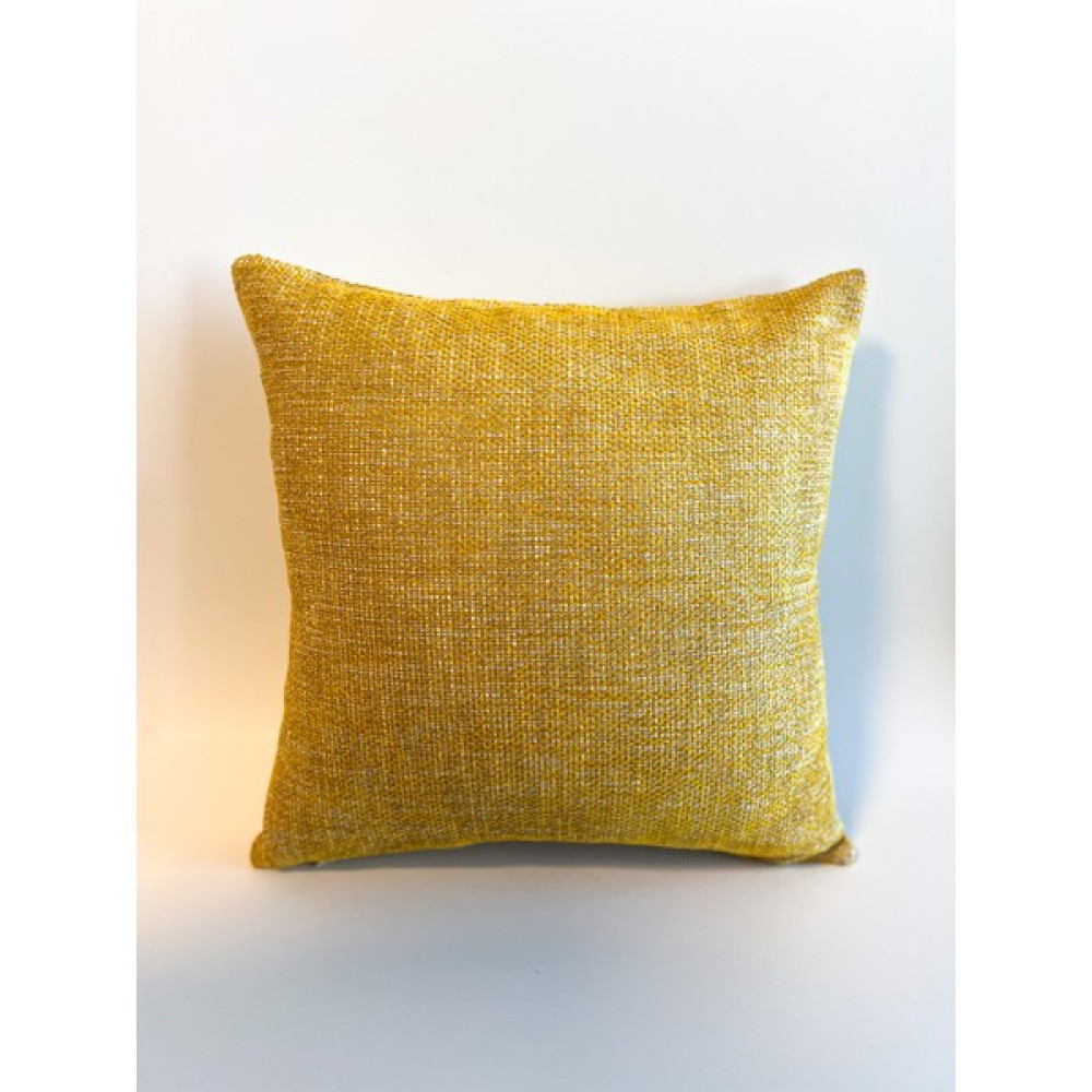 Buntera Home Hardal Sarı Desenli Pamuklu Kırlent Kılıfı - 44 x 44 cm - Hardal Sarısı - Sarı Kırlent / Mobilya Yastığı Fiyatı