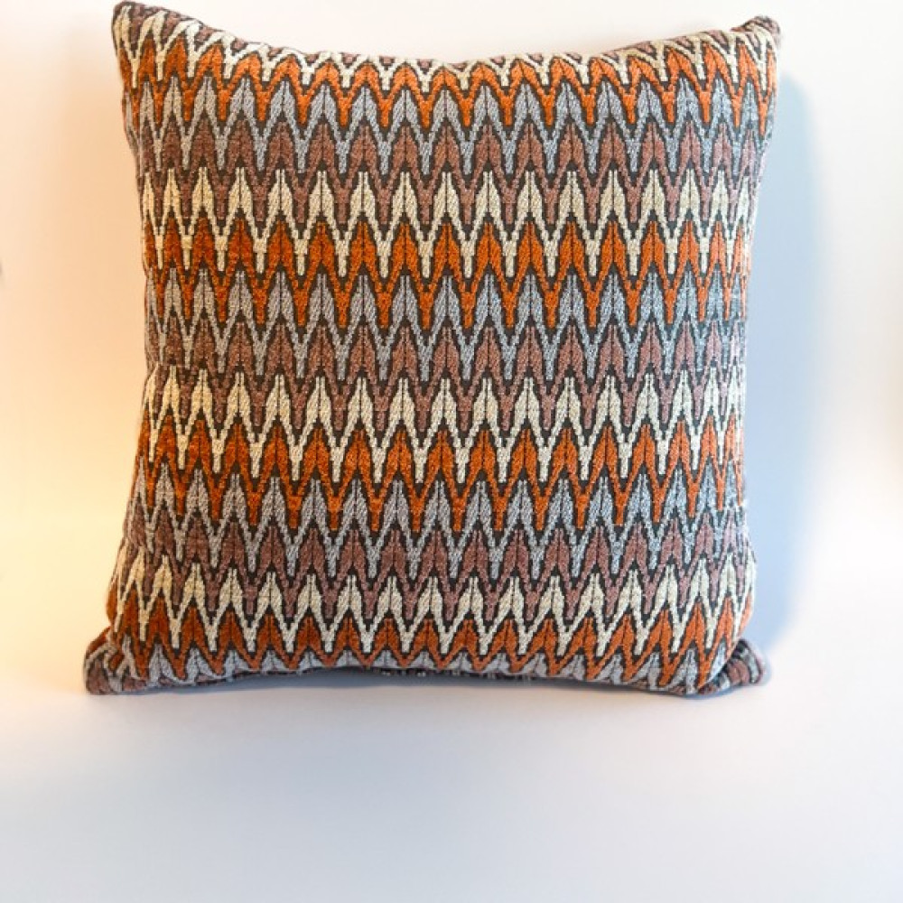 Buntera Home Zigzag Desenli Renkli Kırlent Kılıfı - 44 x 44 cm Kırlent / Mobilya Yastığı Fiyatı