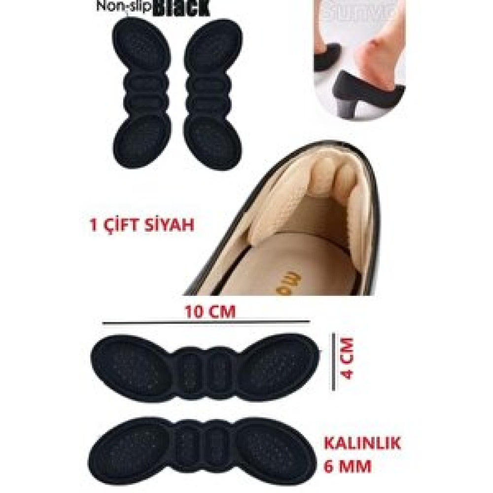 Bunyon 6 Mm Siyah Ayakkabı Daraltan Ped Ayak Topuk Vurma Önleyici Sünger Ayakkabılar ve Çantalar Fiyatı