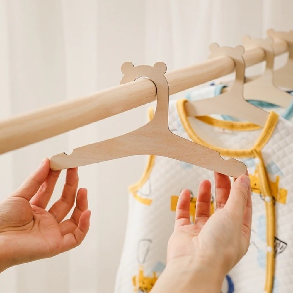 Bupa Home Doğal Ahşap Çocuk Askısı 7 Adet Askılık Bebek Odası Tekstili Fiyatı