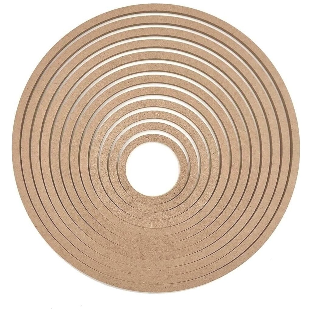 Buradadavar Hobi Ahşap 12'li Ham Mdf, 8mm Kalınlık, 30 cm Kasnak, Boyanabilir Vidasız Kasnak, Makrome Halkası, Düş Kapanı Diğer Fiyatı