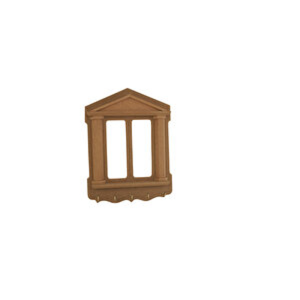 Buradadavar Hobi Ahşap Pencere Motifli Anahtarlık 20x30x3 Obje Fiyatı