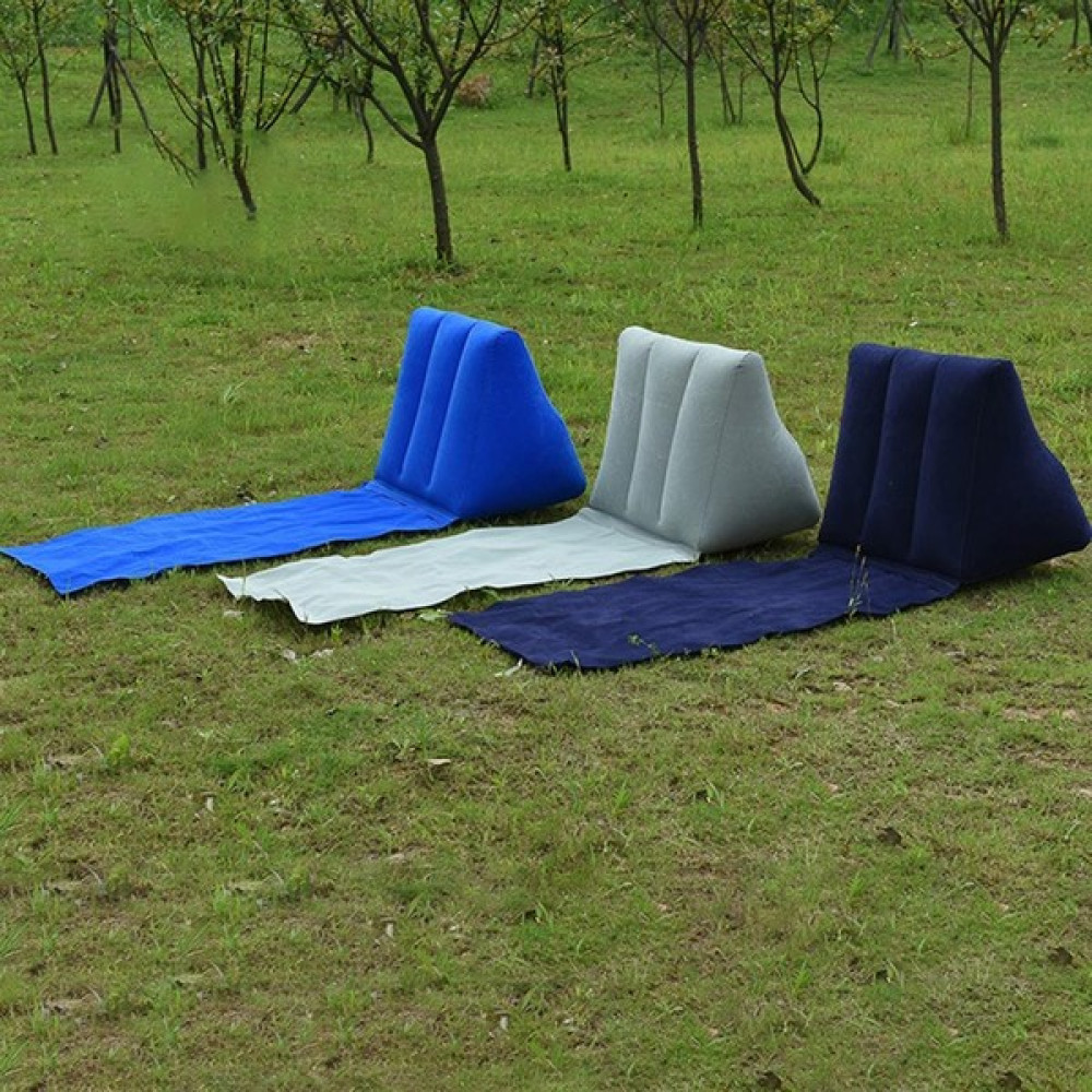 buradanaldım Mavi Şişme Şezlong Minder, Portatif Taşınabilir Plaj Yatağı, Bahçe Park Dinlenme Minder Şişme Su Ürünleri Fiyatı