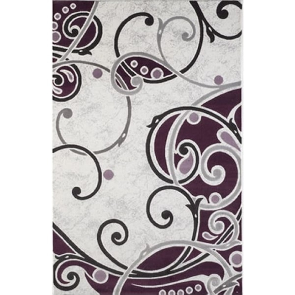 Burak Halı Lüks Nepal 12175 A 200X300 Hijyenik Mor 6 M2 Halı ! - 200 x 300 cm Salon Halısı Fiyatı