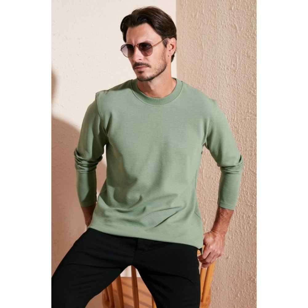 Buratti % 100 Pamuk Bisiklet Yaka Regular Fit Sweat Erkek Sweat 5905406 Erkek Sweatshirt Fiyatı