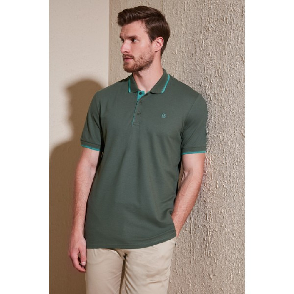 Buratti % 100 Pamuk Düğmeli Slim Fit Polo Yaka T Shirt Erkek Polo Yaka T Shirt 5902118 Erkek T-shirt Fiyatı