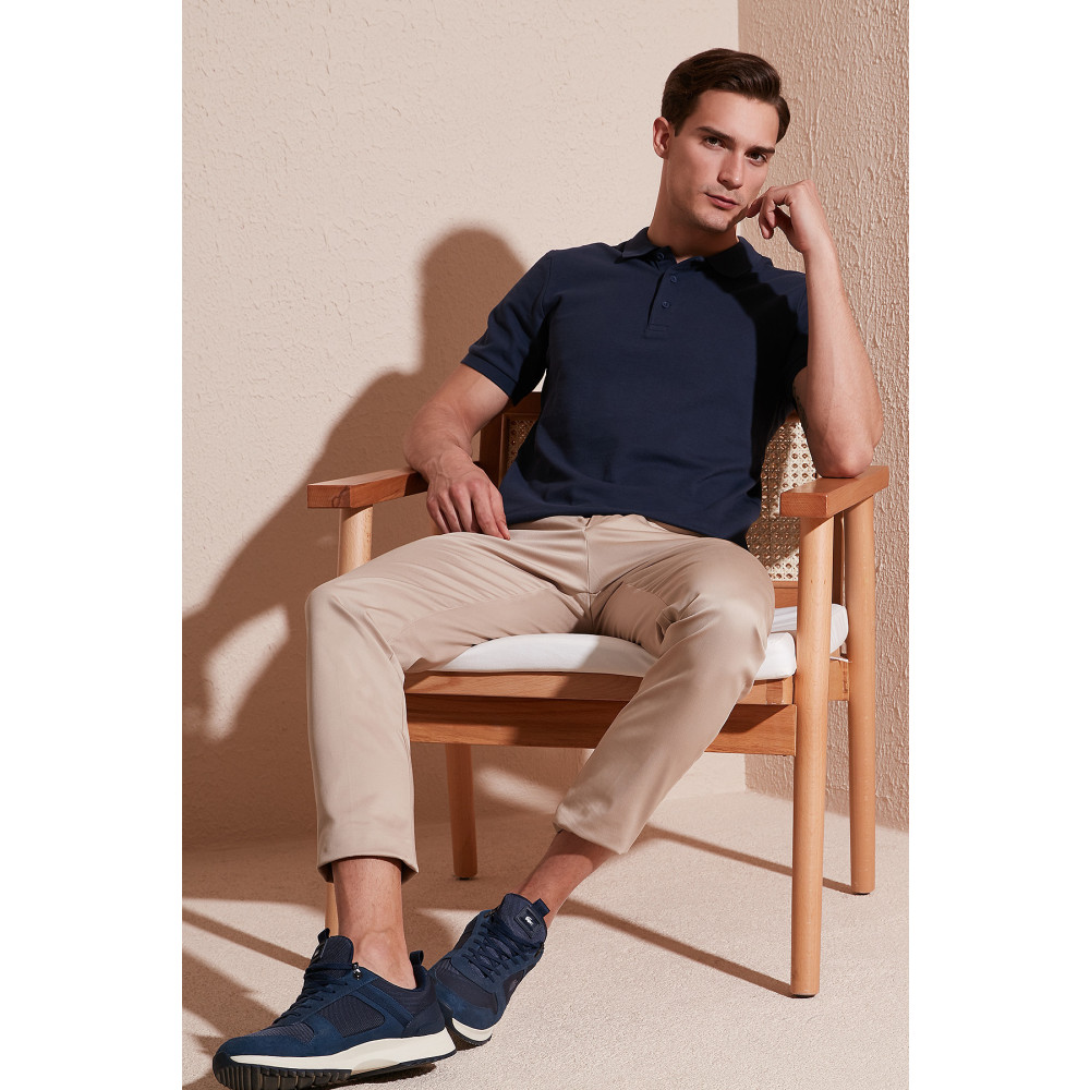Buratti % 100 Pamuk Regular Fit Düğmeli Polo Yaka T Shirt Erkek Polo Yaka T Shirt M Beden Erkek T-shirt Fiyatı