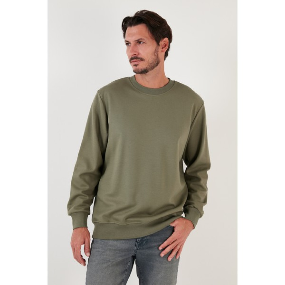 Buratti Pamuklu Bisiklet Yaka Regular Fit Basic Sweat Erkek Sweat 5905521 Erkek Sweatshirt Fiyatı