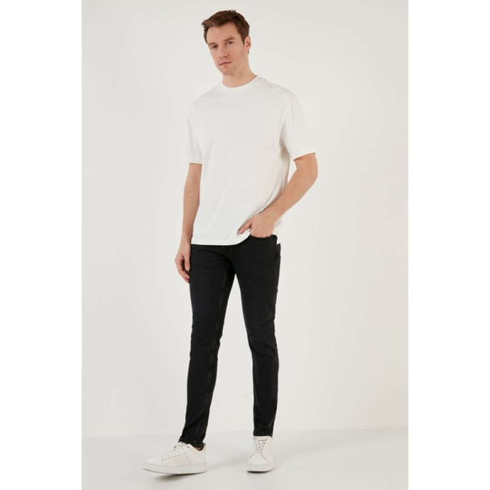 Buratti Pamuklu Normal Bel Slim Fit Dar Paça Jeans Erkek Kot Pantolon 1130J62NAPOLI Erkek Jeans / Kot Pantolon Fiyatı