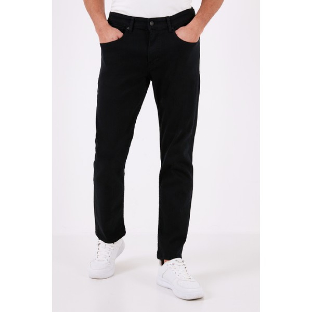 Buratti Pamuklu Yüksek Bel Comfort Fit Boru Paça Jeans Erkek Kot Pantolon 4400J63TEXAS Erkek Jeans / Kot Pantolon Fiyatı
