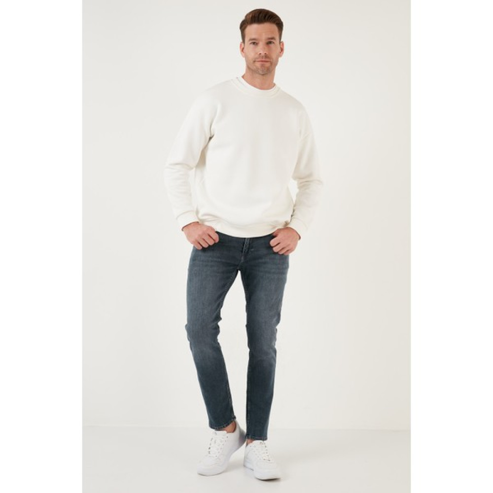 Buratti Pamuklu Yüksek Bel Slim Fit Dar Paça Jeans Erkek Kot Pantolon 3300J12TOKYO Erkek Jeans / Kot Pantolon Fiyatı