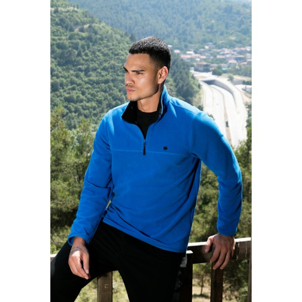 Buratti Regular Fit Fermuarlı Dik Yaka Kışlık Şardonlu Polar Erkek Polar 5906001 Erkek Sweatshirt Fiyatı