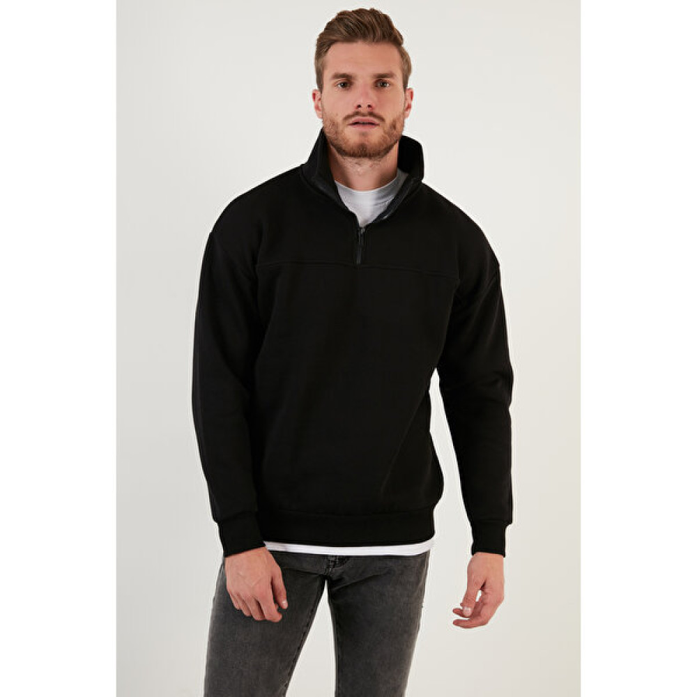 Buratti Regular Fit Pamuklu Içi Tüylü Yumuşak Şardonlu Kışlık Sweat Erkek Sweat 59053431 Erkek Sweatshirt Fiyatı