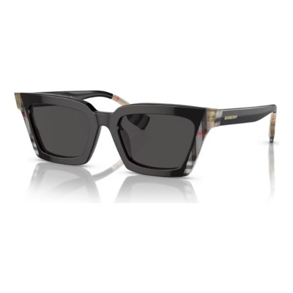 Burberry B4392U 4055/87 52 Kadın Güneş Gözlüğü - Siyah Unisex Güneş Gözlükleri Fiyatı