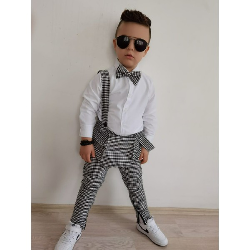 Burçak Butik Gömlek- Slopet Pantolon Erkek Çocuk Giyim Takımı Fiyatı