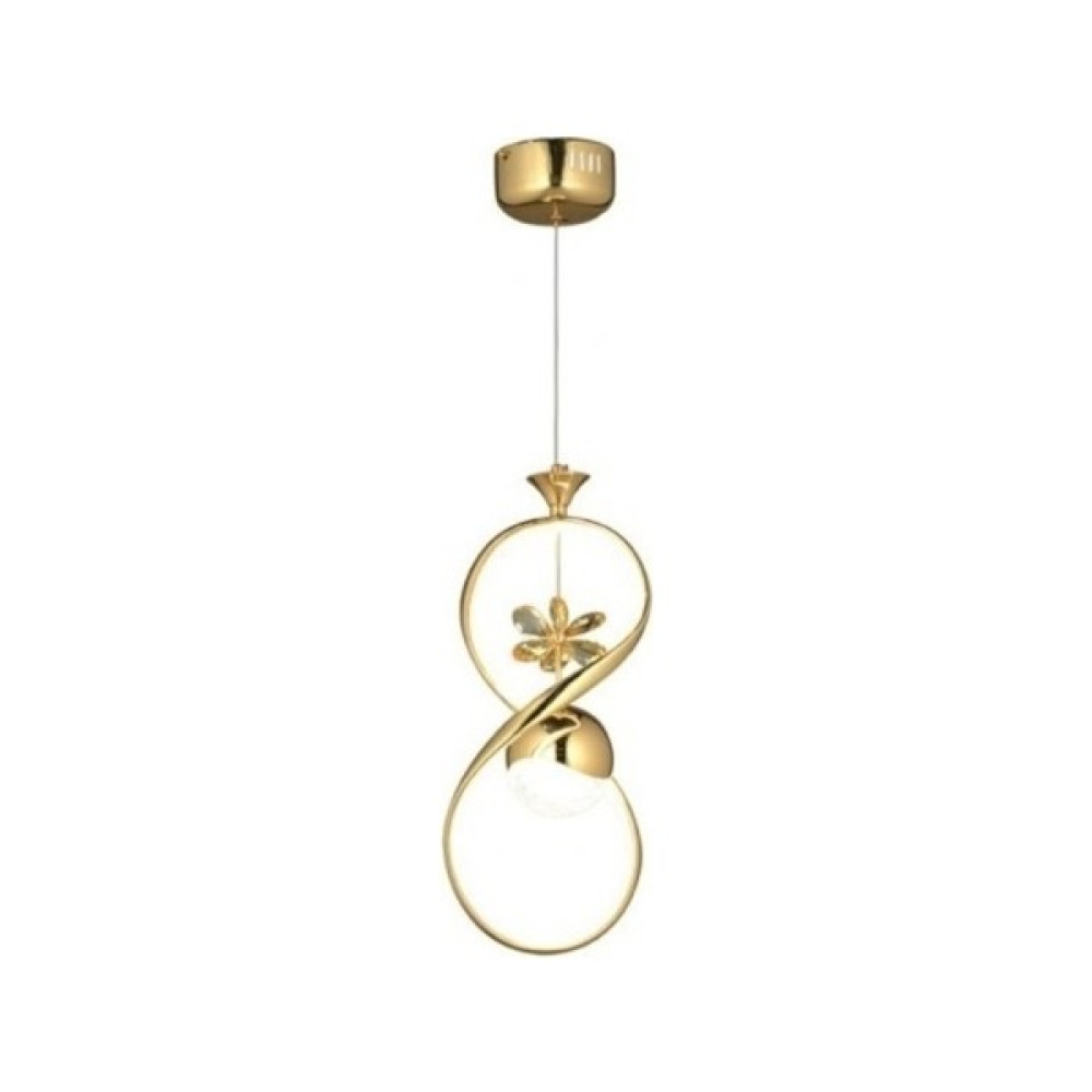 Burenze Modern Sarkıt LED Avize Gold Sarı BURENZE641 - 1'li Avize Fiyatı