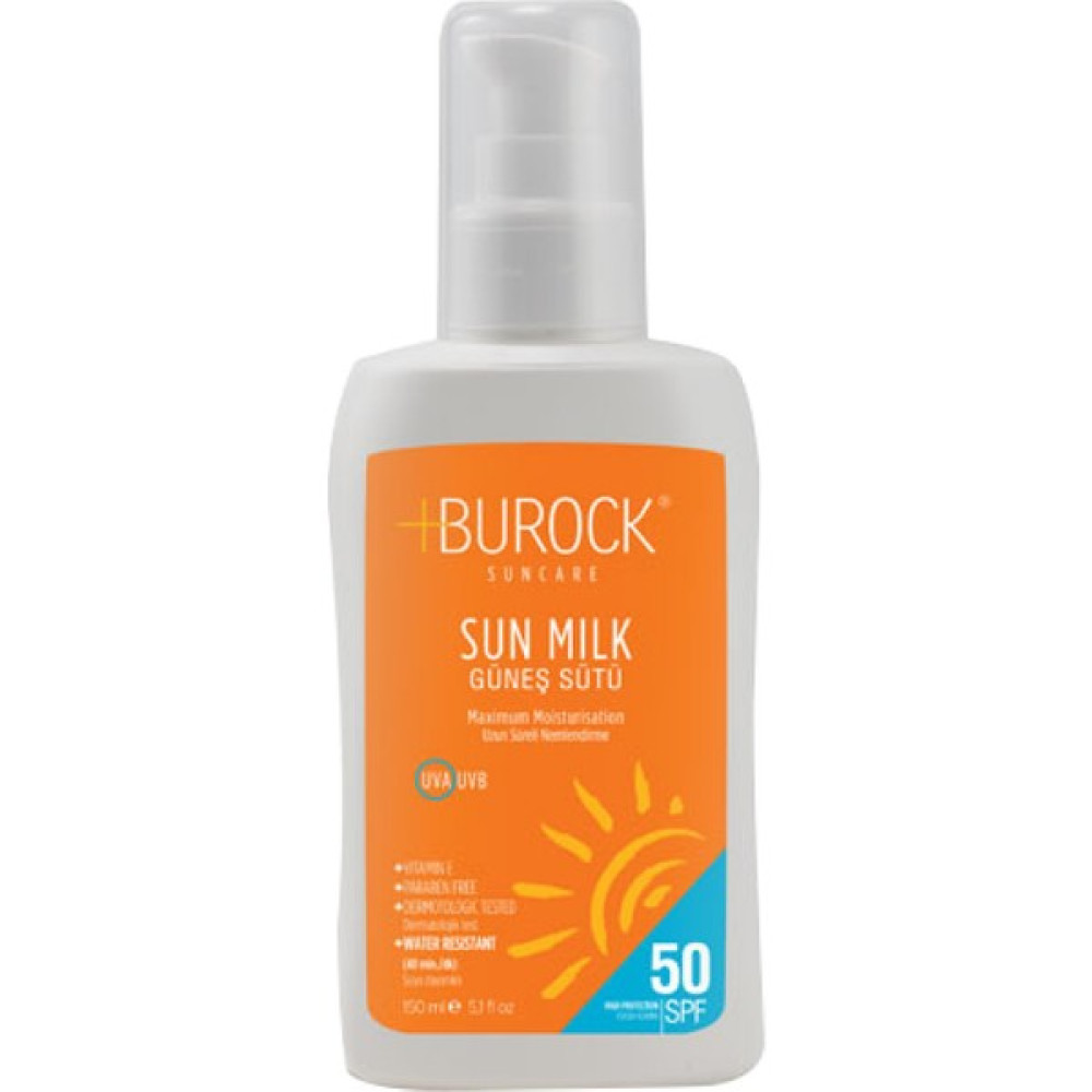 Burock Sun Care 150 Ml Spf 50 Faktör Güneş Kremi Güneş Kremleri ve Losyonları Fiyatı