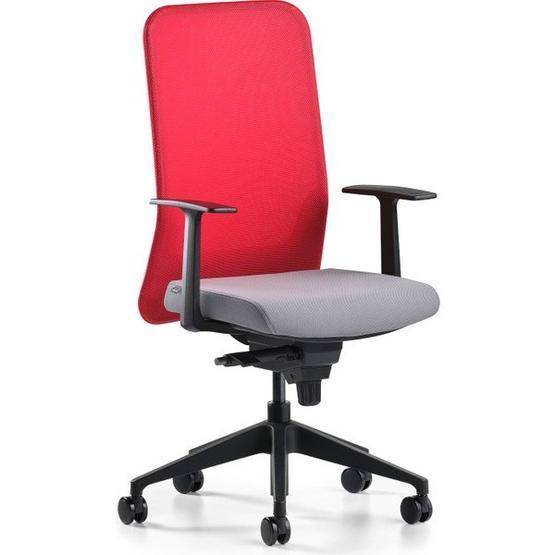 Bürotime Comfy Başlıklı Sabit Kol Plastik Ayak Kırmızı Antrasit Çalışma Koltuğu Ofis Çalışma Koltuğu Fiyatı