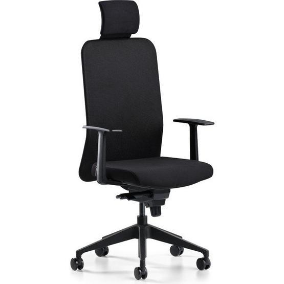 Bürotime Comfy Başlıklı Sabit Kol Plastik Ayak Siyah Çalışma Koltuğu Ofis Çalışma Koltuğu Fiyatı