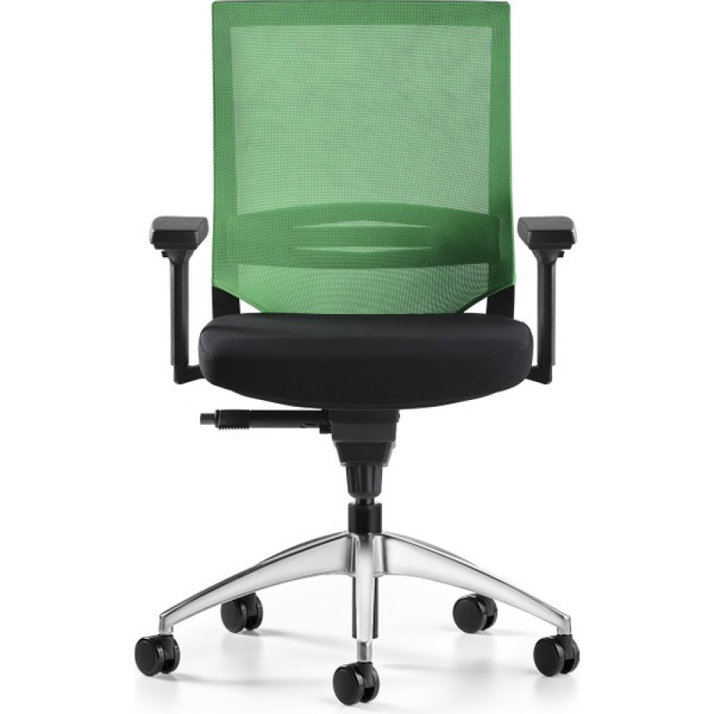 Bürotime Cozy Çalışma Koltuğu - 3D Kol - Alüminyum Ayak - Siyah/yeşil Oto Boyaları Fiyatı
