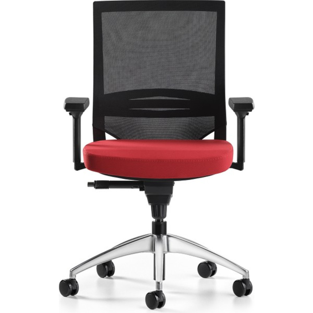 Bürotime Cozy Çalışma Koltuğu Siyah/kırmızı - 3D Kol - Alüminyum Ayak - Siyah - Kırmızı Oto Boyaları Fiyatı