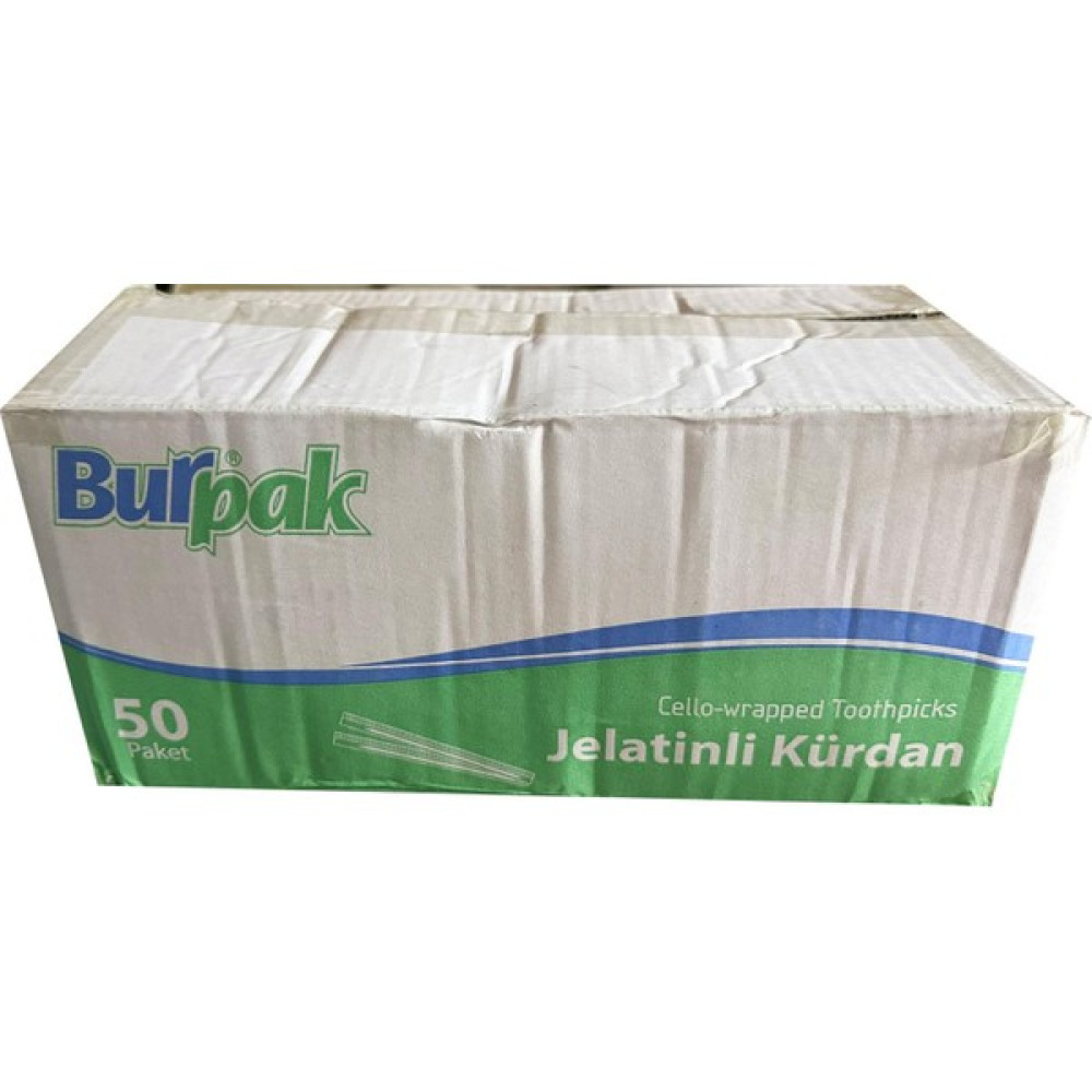 Burpak Jelatinli / Poşetli Ahşap Kürdan - 400 Adetlik 50 Paket Oto Boyaları Fiyatı