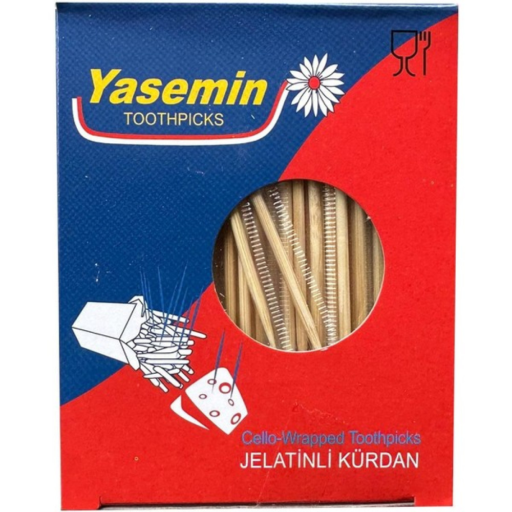 Burpak Yasemin Jelatinli Kutulu Poşetli Ahşap Kürdan -Standart Boy - 500 Adetlik 1 Paket Oto Boyaları Fiyatı