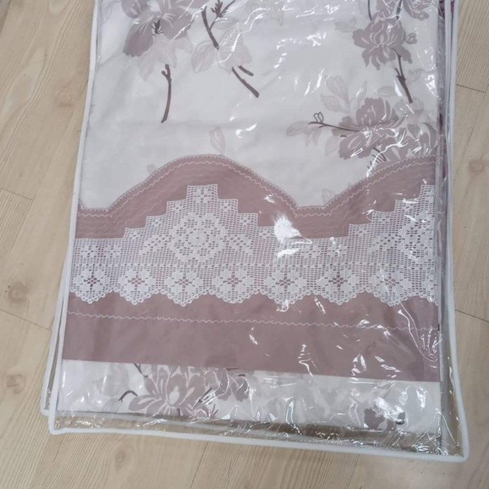 Bursa Çeyiz El Işi Dantel Nevresim Takımı Çarşafı Dantelli - 200 x 220  cm - Cappuccino Nevresim Takımı Fiyatı