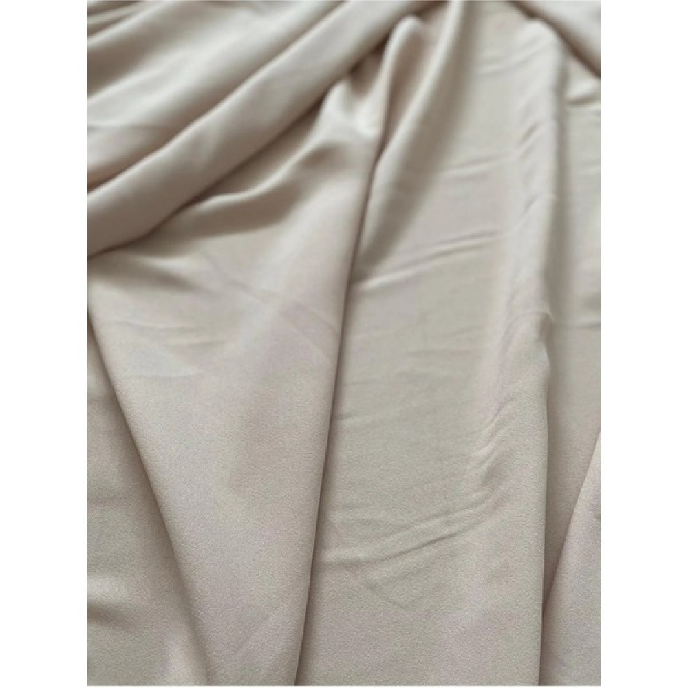 Bursa Kumaştan 150*100 Bej Krep Kumaş Elbise, Etek, Ferace, Tunik, Pardösü, Pantolon, Yelek, Takım, Ceket - 1,5 m - 1 m - 010-Bej Kumaşlar Fiyatı