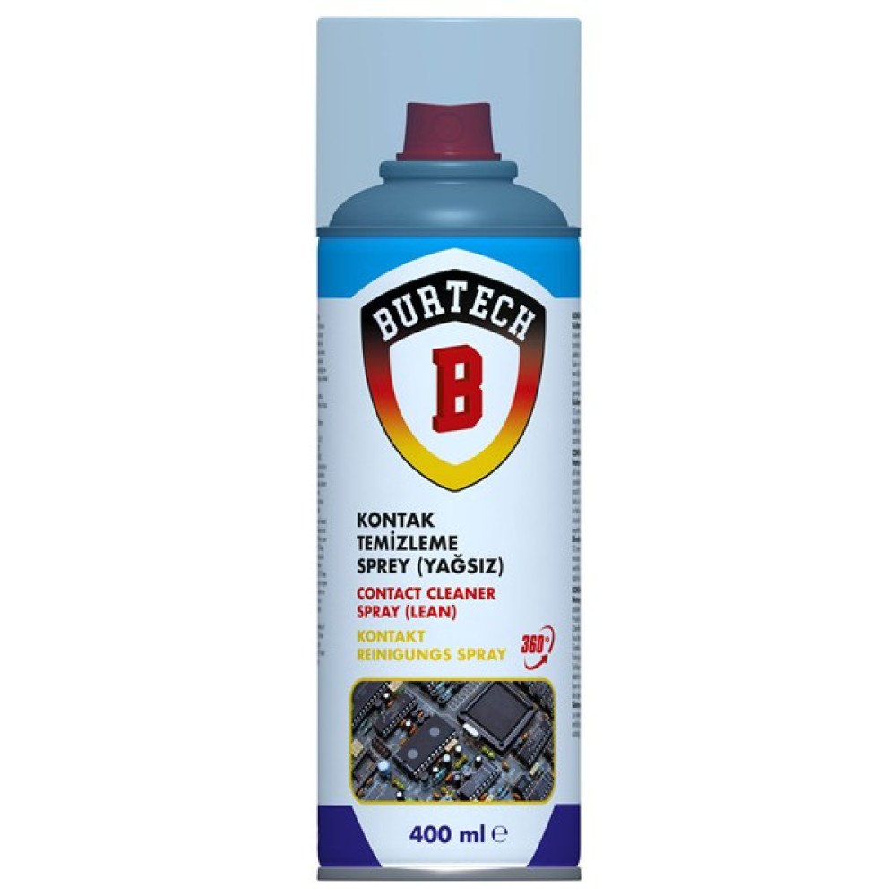 Burtech Kontak Temizleme Sprey (Yağsız) 400 ml Elektrikli El Aletleri Fiyatı