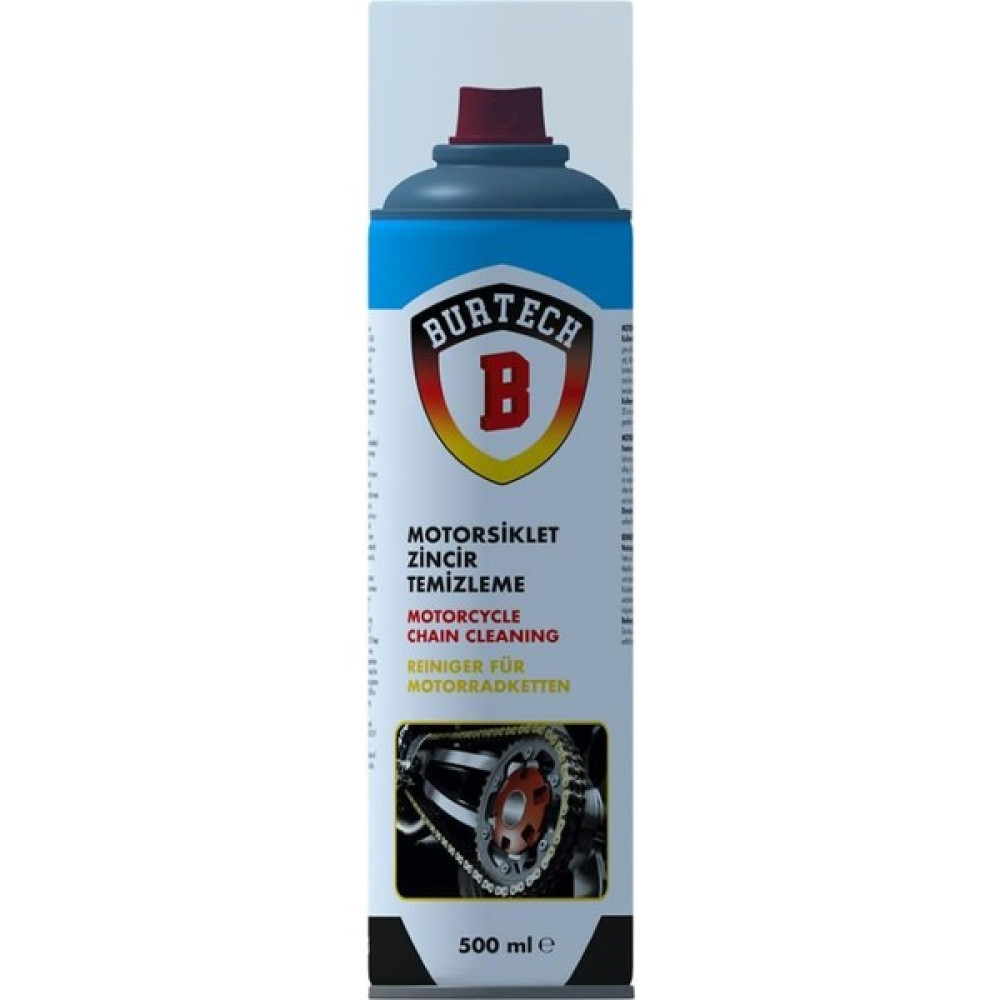 Burtech Motosiklet Zincir Temizleme Sprey 500 ml Oto Bakım & Temizlik Ürünleri Fiyatı