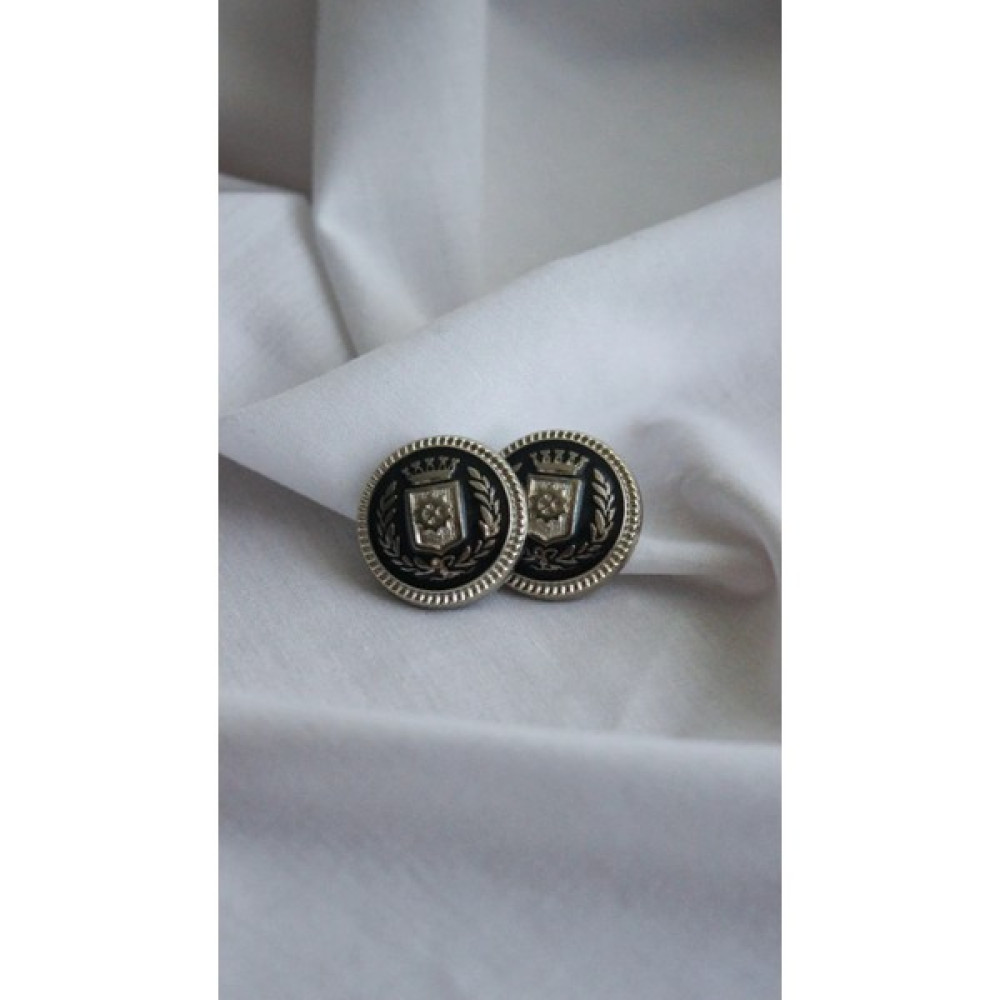 Burtex Tekstil Aksesuar Metal Blazer Ceket Düğmesi Gümüş Gri Başak Model Oyun & Hobi Fiyatı