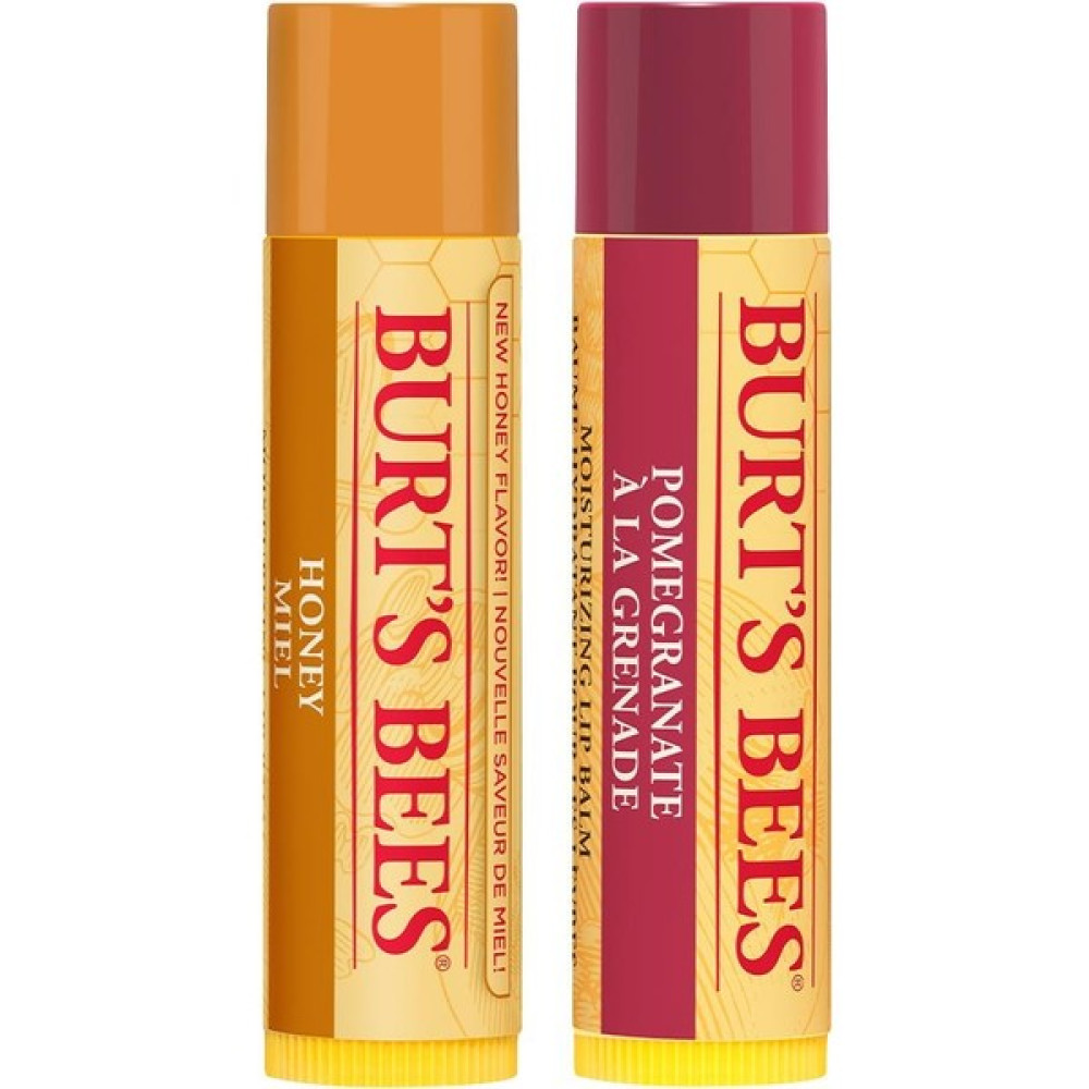 Burts Bees Honey Lip Balm + Pomegranate Lip Balm Avantaj Set - 1 Dudak Bakımı / Koruyucu Fiyatı